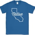 thumbnail image 1 of California Native T-Shirt Funny Humor State Pride CA Location Gift Tee - Royal Blue, M, 1 of 1