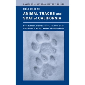 California Natural History Guides Field Guide to Animal Tracks and Scat of California: Volume 104, Book 104, (Paperback)