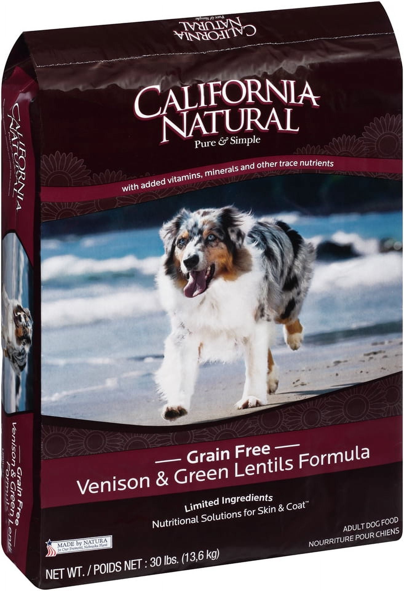 California Natural LID GrainFree Venison & Green Lentils Formula Dry