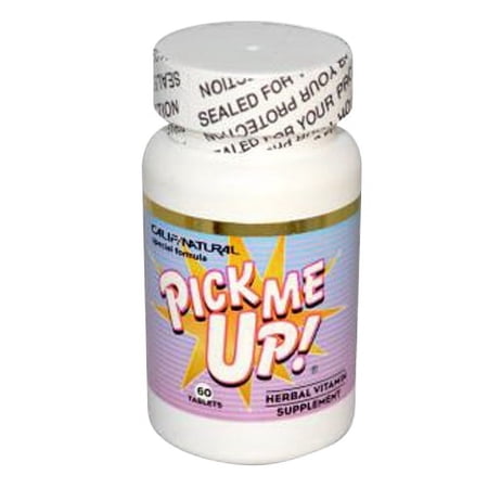 California Natural Pick Me Up Vitamin Tablets, 60 Ea, 2 Pack