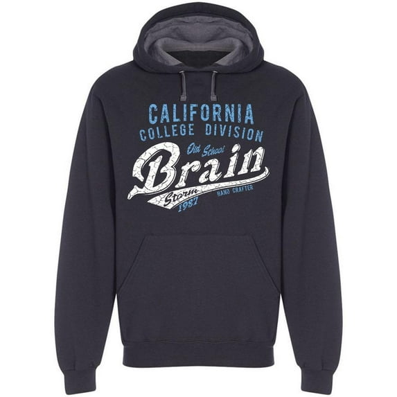 California Old School 1987 Hoodie Men -Image by Shutterstock, Male 3X-Large