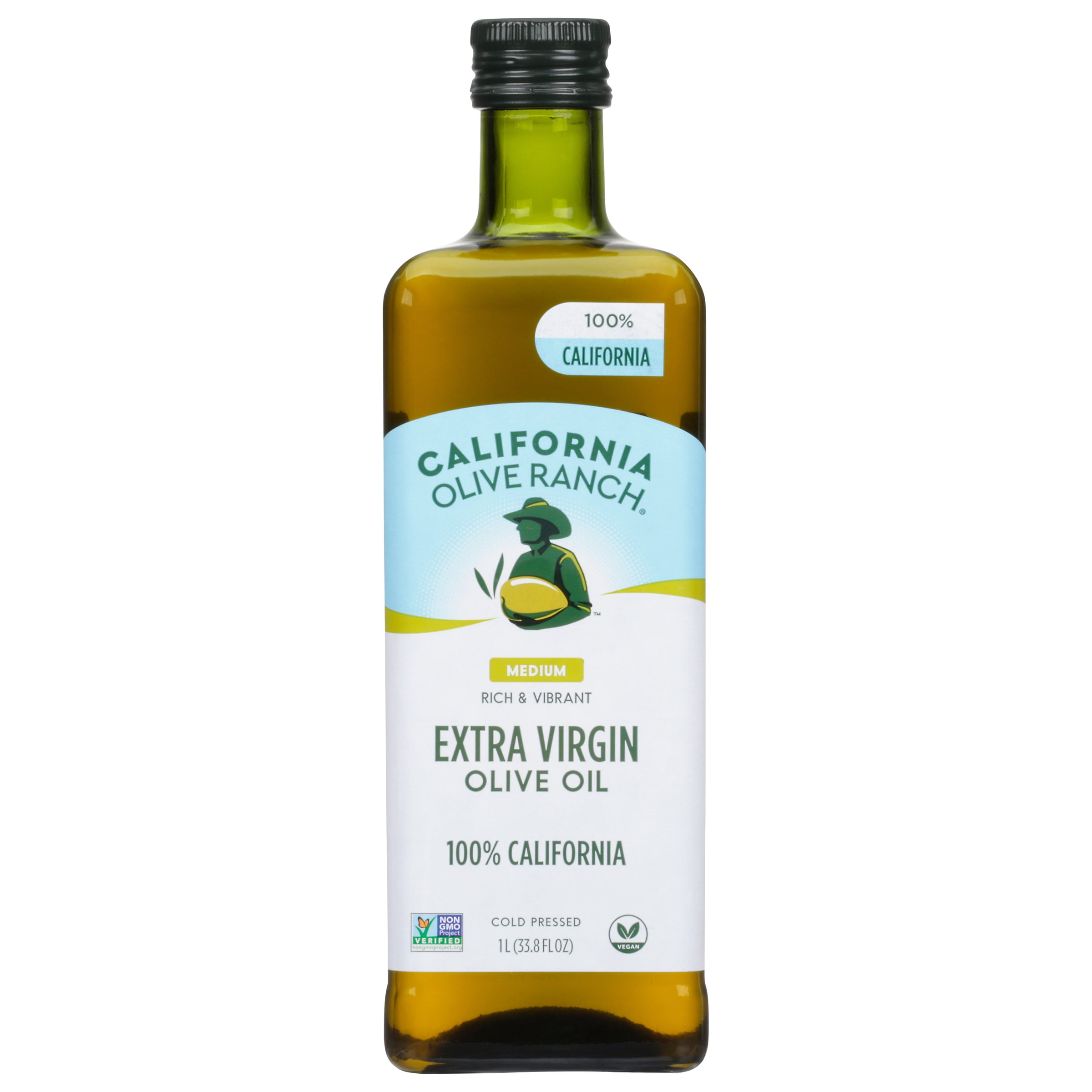 California Olive Ranch 100 California Rich & Vibrant Extra Virgin Olive Oil, 33.8 fl oz