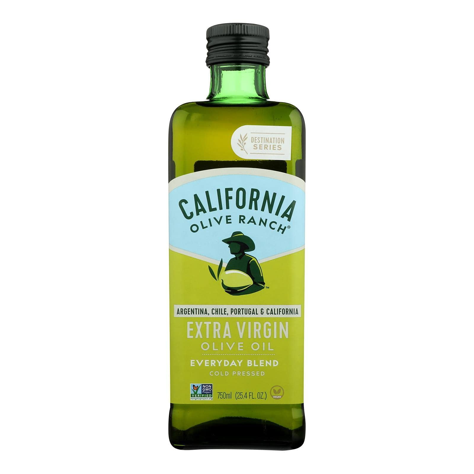Olinda California Certified Extra Virgin Olive Oil, 1 Gallon Plastic Jar --  4 per case