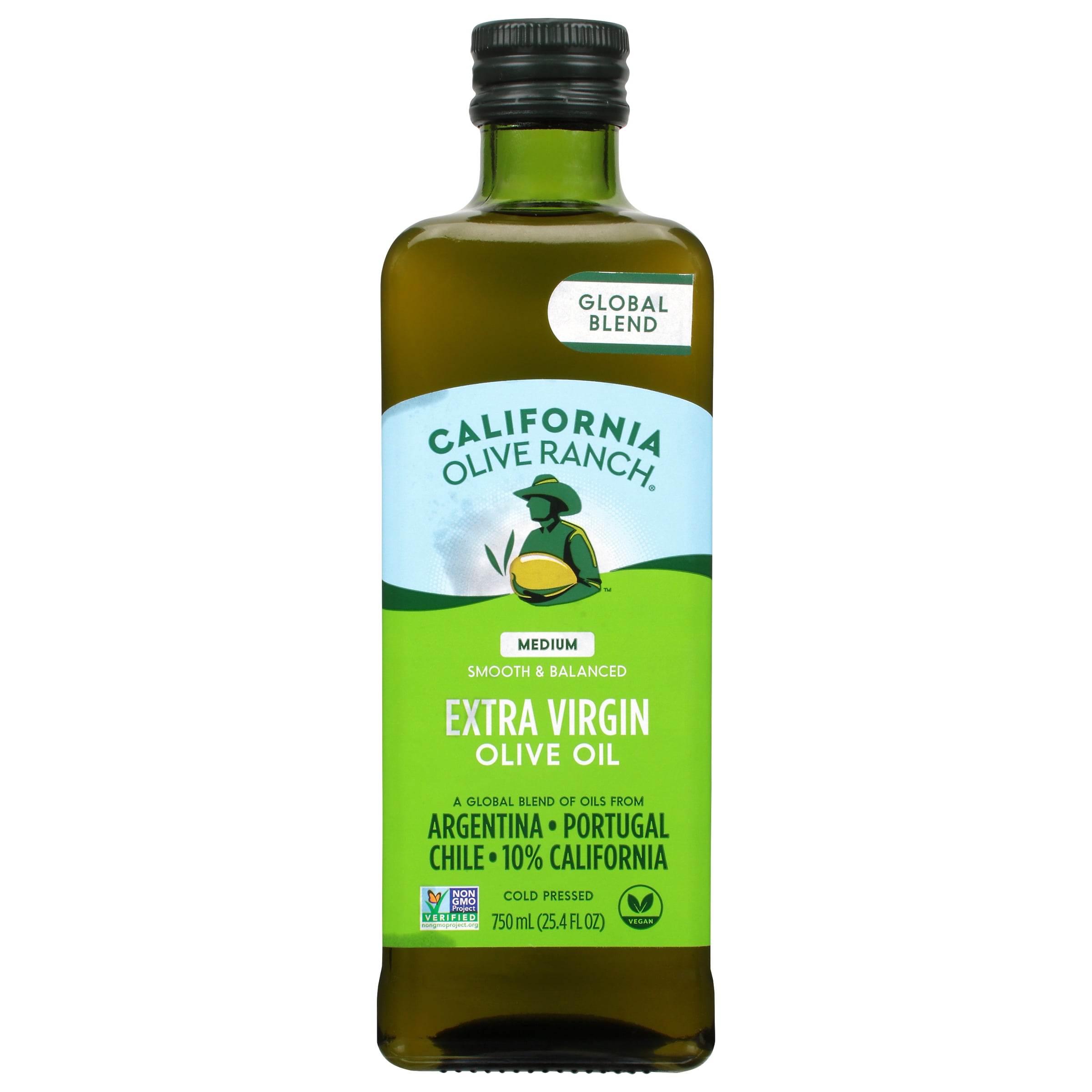 Global Blend Extra Virgin Olive Oil, Medium, 25.4 Fl Oz