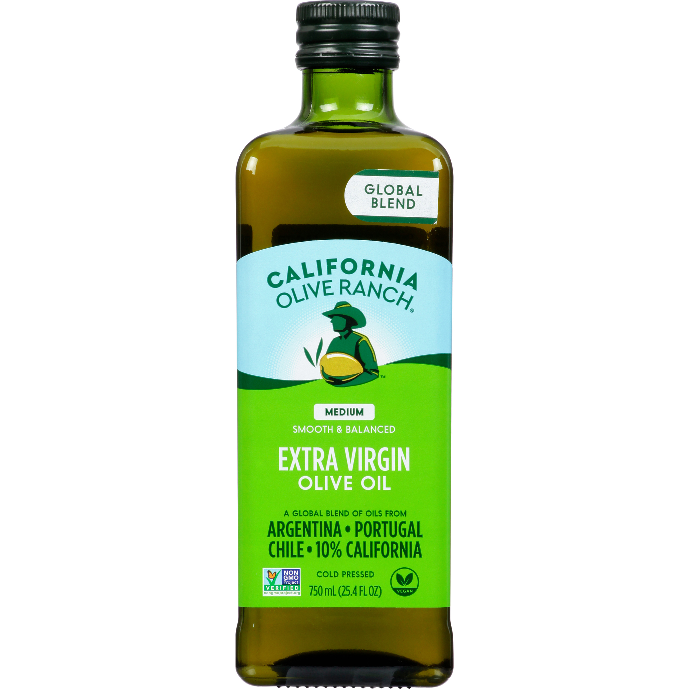 California Olive Ranch Global Blend Extra Virgin Olive Oil, Medium, 25.4 fl oz - image 1 of 7