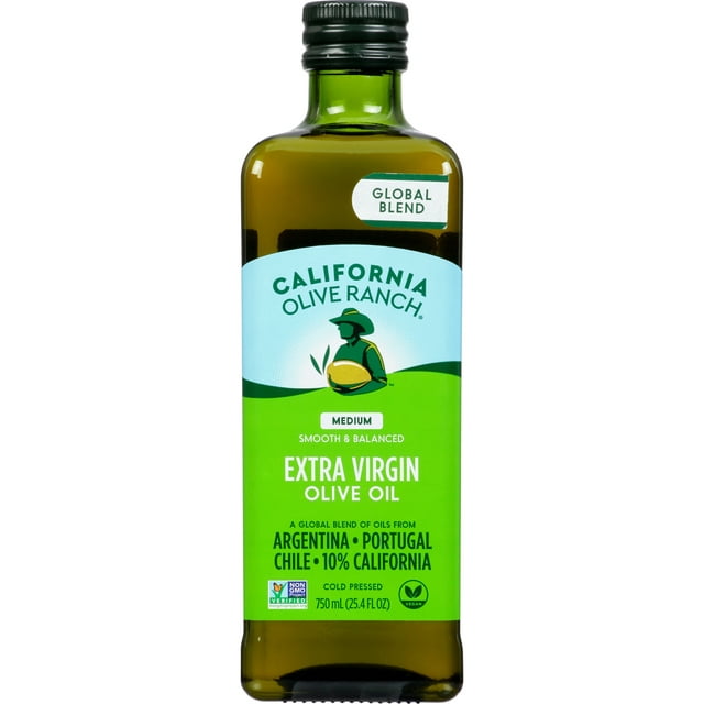 California Olive Ranch Global Blend Extra Virgin Olive Oil, Medium, 25.4 fl oz