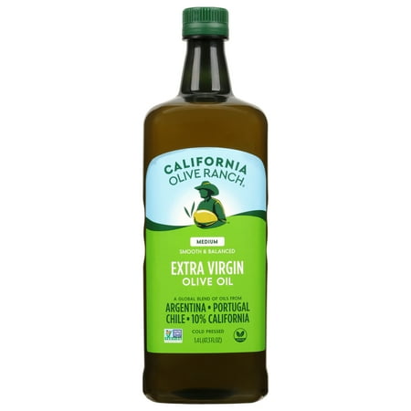 California Olive Ranch Medium Smooth & Balanced Extra Virgin Olive Oil, 47.3 fl oz