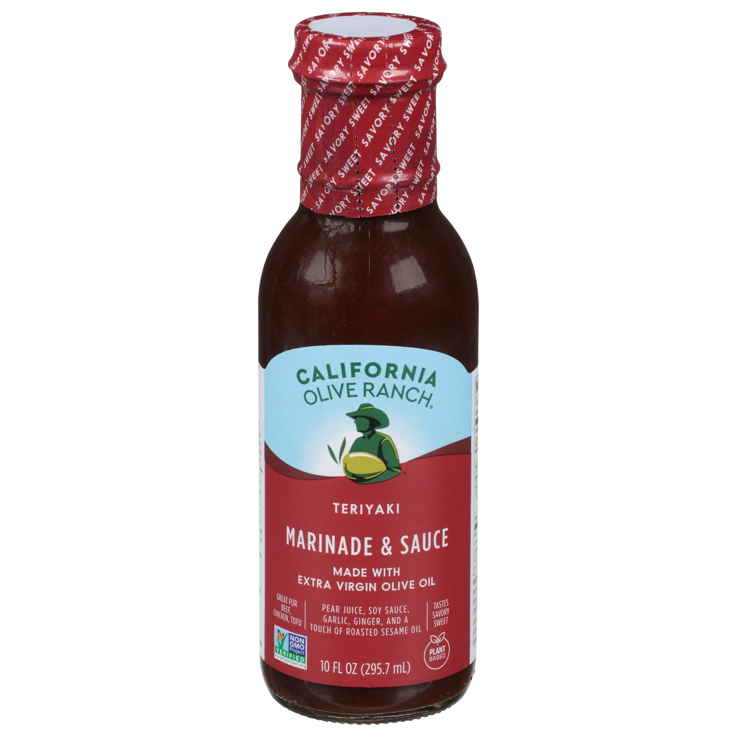 California Olive Ranch Teriyaki Marinade and Sauce, 10 Fluid Ounces