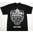 California Original Tshirt Cali Self Made West Coast Hustle State Men