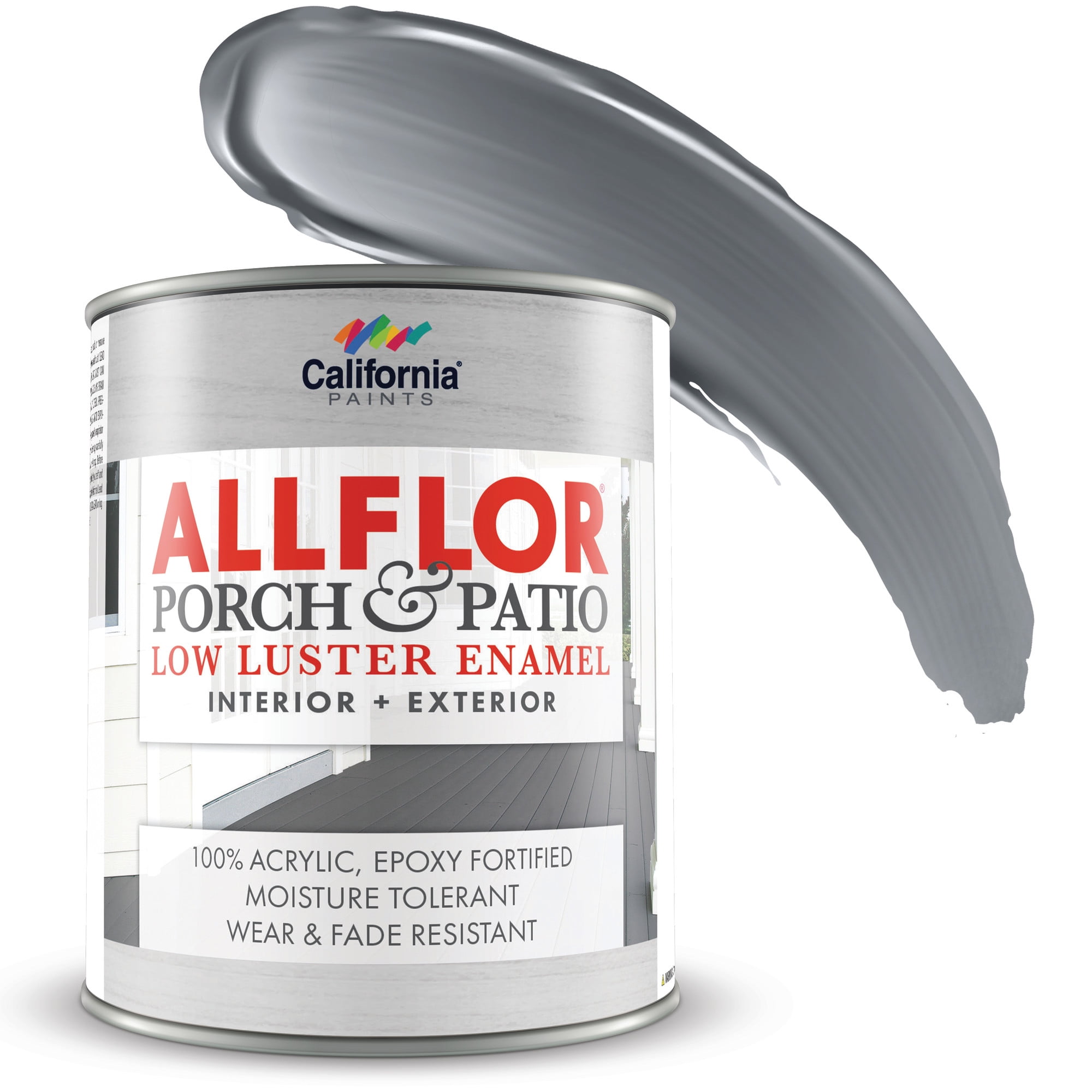 California Paints ALLFLOR Porch and Patio Water-Resistant Enamel Floor ...
