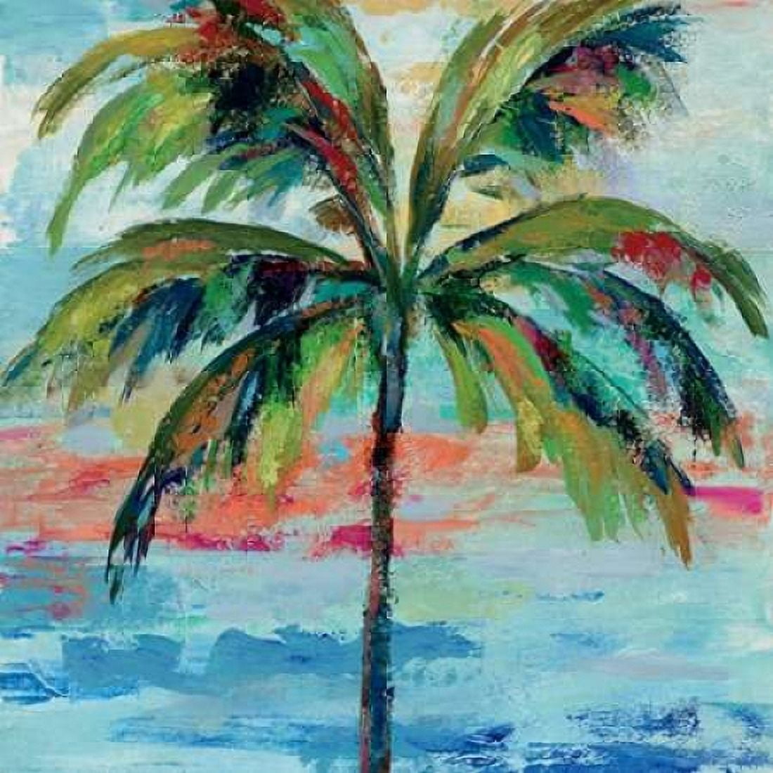 California Palm I Canvas Art - Silvia Vassileva (24 x 24)