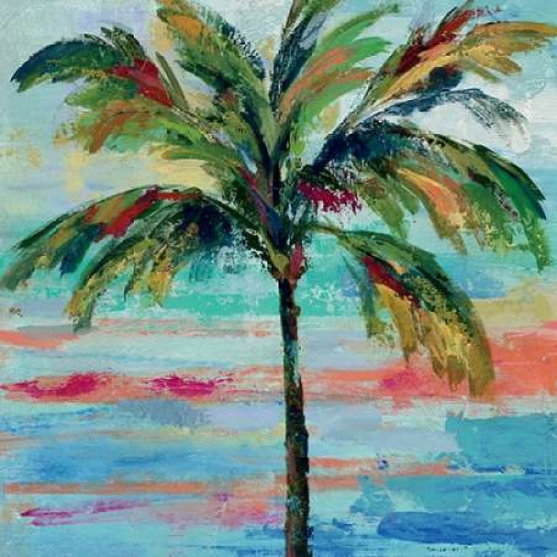 California Palm II Canvas Art - Silvia Vassileva (24 x 24)