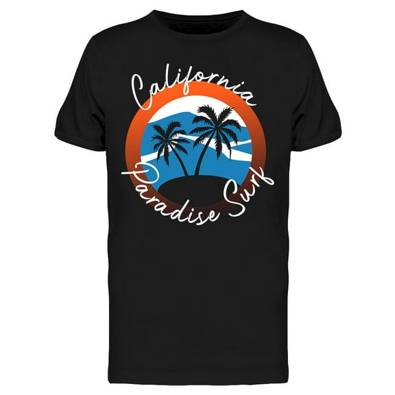 California Paradise Surf  T-Shirt Men -Image by Shutterstock, Male XX-Large