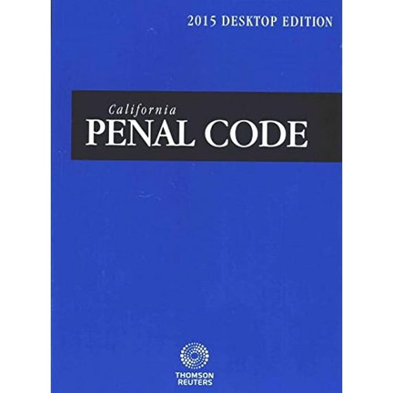 Pre-Owned California Penal Code 2015