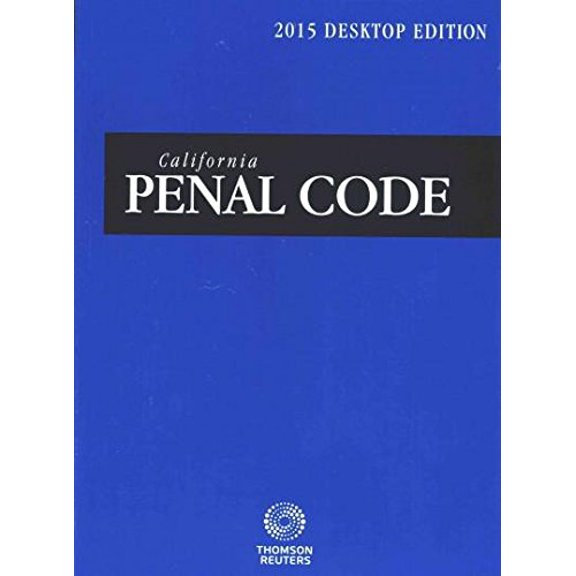 Pre-Owned California Penal Code 2015