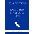 thumbnail image 1 of California Penal Code (3/3) (2018 Edition), 1 of 1