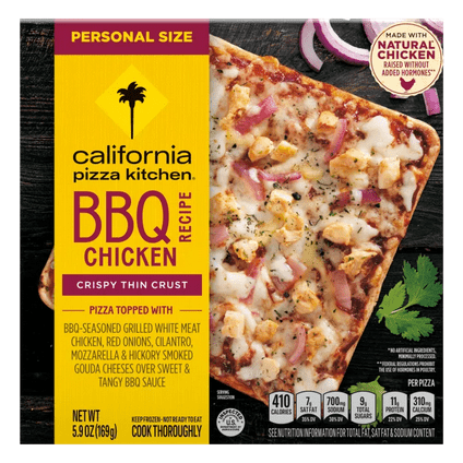 California Pizza Kitchen BBQ Chicken Personal Pizza, 5.9 oz. Box (Pack of 10)