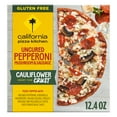 thumbnail image 1 of California Pizza Kitchen Cauliflower Crust Pizza with Tomato Basil Sauce, 12.4 oz (Frozen), 1 of 12