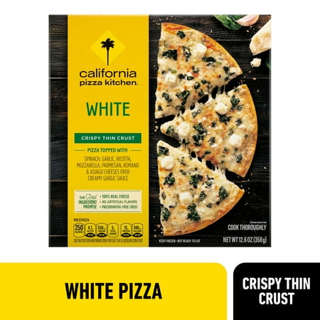 California Pizza Kitchen Cheese Pizza Frozen Food with Crispy Thin Crust, 12.6 oz