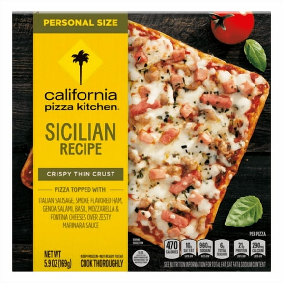 California Pizza Kitchen Sicilian Personal Pizza, 5.9 oz. Box (Pack of 10)