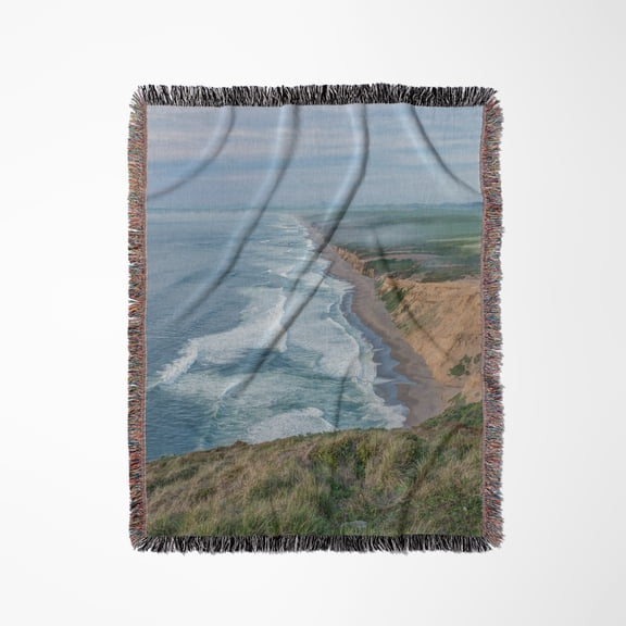 California, Point Reyes National Seashore, Point Reyes Beach, Woven Blanket