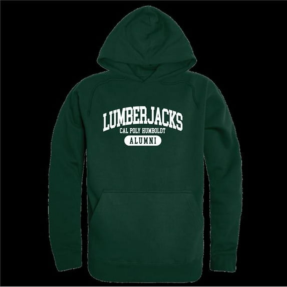 California Polytechnic State University Humboldt Lumberjacks Alumni Hoodie, Forest Green - 2XL