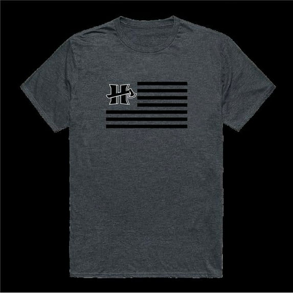 California Polytechnic State University Humboldt Lumberjacks Flag T-Shirt, Heather Charcoal - 2XL