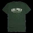 thumbnail image 1 of California Polytechnic State University Mustangs College Basketball T-Shirt, Forest - Medium, 1 of 1