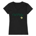 thumbnail image 1 of California Polytechnic State University Mustangs Women Script Short Sleeve T-Shirt, Black - Large, 1 of 1