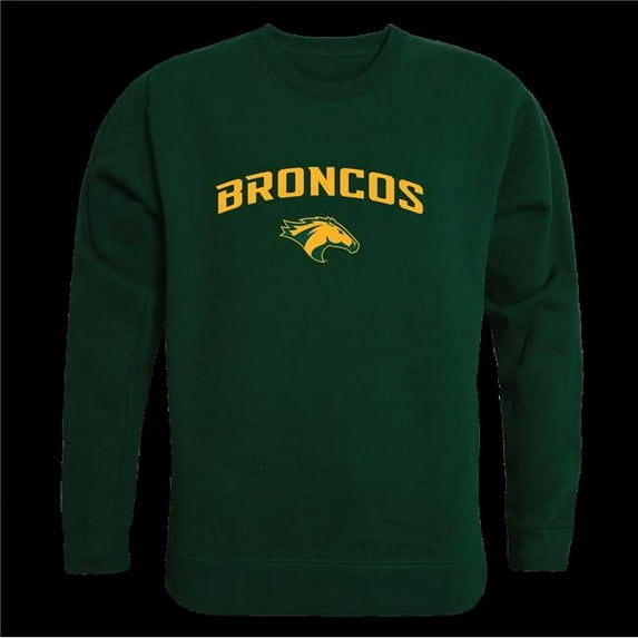 California Polytechnic State University Pomona Broncos Campus Crewneck Sweatshirt, Forest Green - 2XL