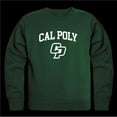 thumbnail image 1 of California Polytechnic State University San Luis Obispo Mustangs Seal Crewneck Sweatshirt, Forest Green - Small, 1 of 1