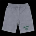 thumbnail image 1 of California Polytechnic State University San Luis Obispo Mustangs Seal Shorts, Heather Grey - Small, 1 of 1