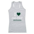 thumbnail image 1 of California Polytechnic State University, San Luis Obispo Mustangs Women I Love Tank Top, Heather Grey - Large, 1 of 1