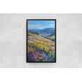 California Poppies Wall Art Print, Blue Mountain Valley And Spring ...