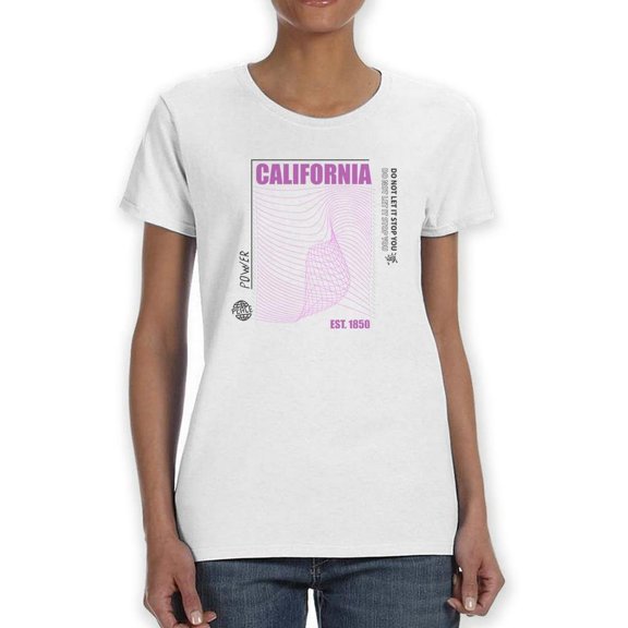 California Power T-Shirt Women -Image by Shutterstock, Female 3X-Large