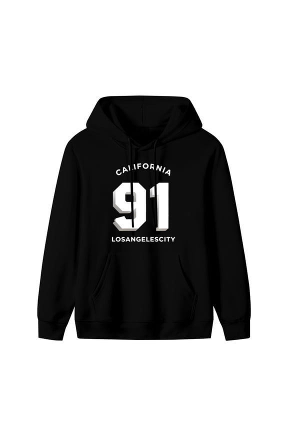 California Print Mens Hoodies with Long Sleeve, Lightweight Basis Pullover Men's Drawstring Pocket Sweatshirt Hooded