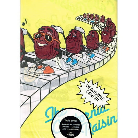 California Raisins Vintage 1988 Paper Table Cover (1ct)