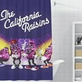 thumbnail image 1 of The California Raisins-theme Bathroom Shower Curtain Home Decor,Bath Curtains Durable Waterproof Bath Curtain , Adluts Girls Boys Bathroom Decor House Gifts 52x71inch（130cmX180cm）, 1 of 5