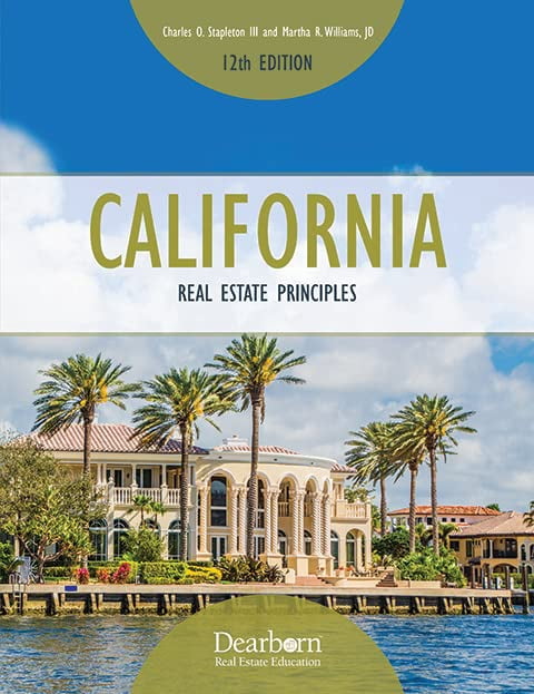 Pre-Owned California Real Estate Principles 12th Edition: Includes 15 unit exams, Real Estate ...