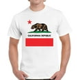 thumbnail image 1 of California Republic Bear T-Shirt for Men - S M L XL 2XL 3XL 4XL 5XL USA State Graphic Tee - California Clothes Collection Funny Cali Gift for Men, 1 of 2