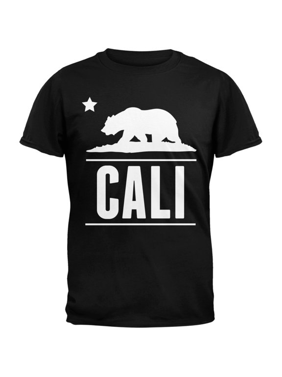 California Republic Cali Black T-Shirt - Large