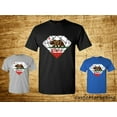 thumbnail image 1 of California Republic Diamond flag Printed T-shirt Bear Tee Color Black 2X-Large, 1 of 2