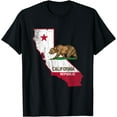 thumbnail image 1 of California Republic Flag - CA - Distressed Design - Classic T-Shirt, 1 of 3