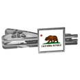 thumbnail image 1 of California Republic Flag Square Tie Clip, 1 of 1