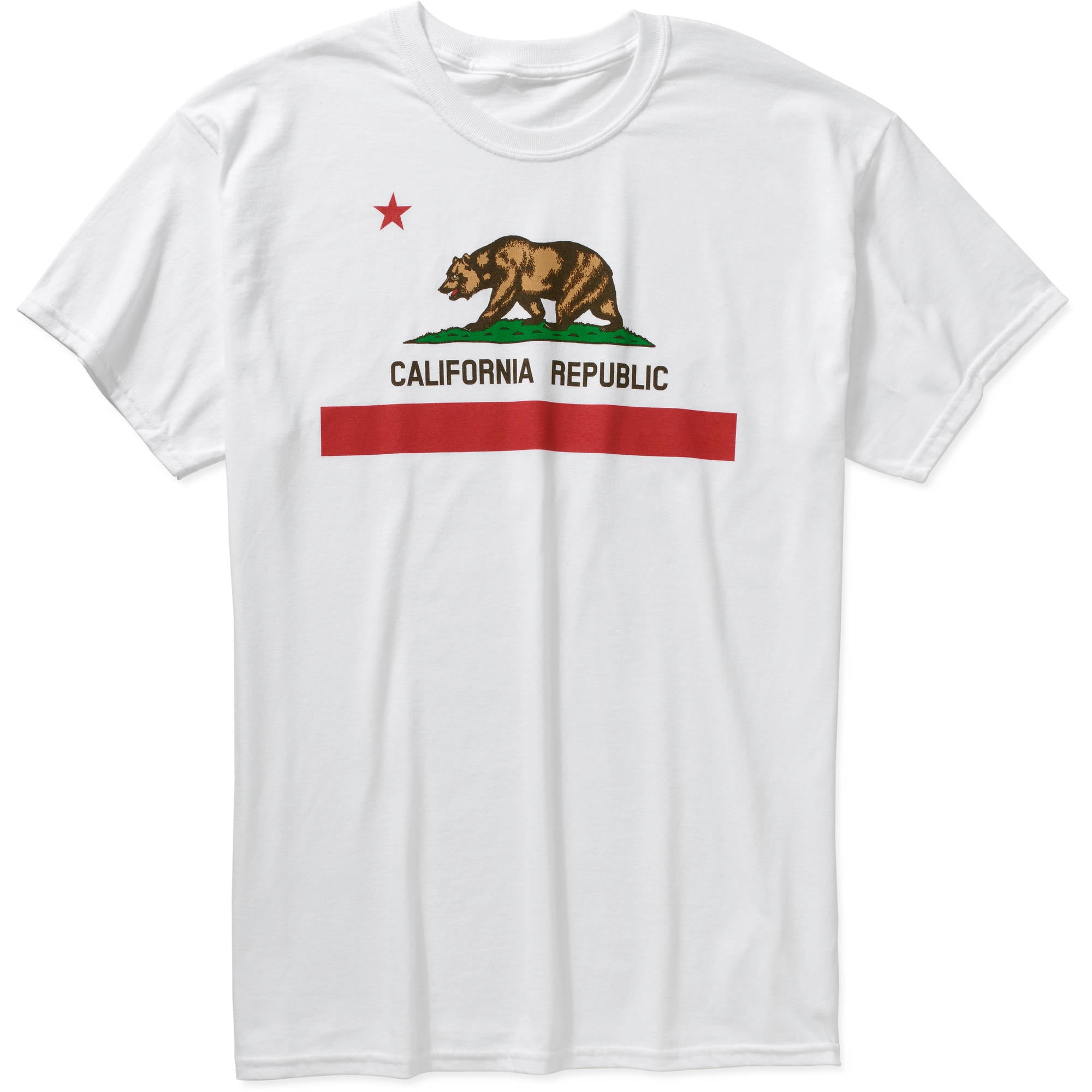 California Republic Men's Graphic Tee TShirt