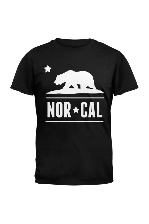 California Republic NorCal Black T-Shirt