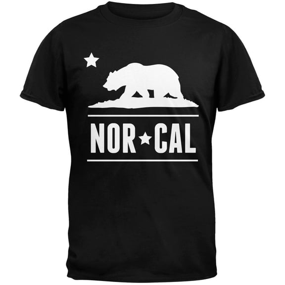 California Republic NorCal Black T-Shirt