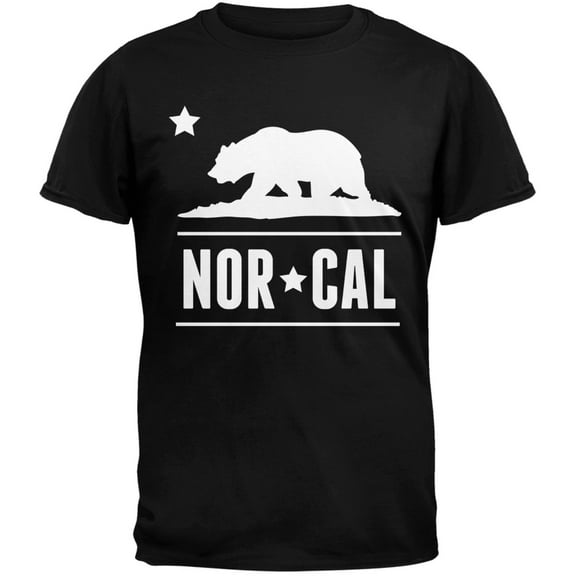 California Republic NorCal Black T-Shirt