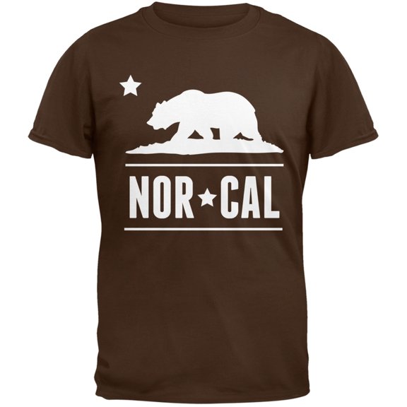 California Republic NorCal Brown T-Shirt - 2X-Large