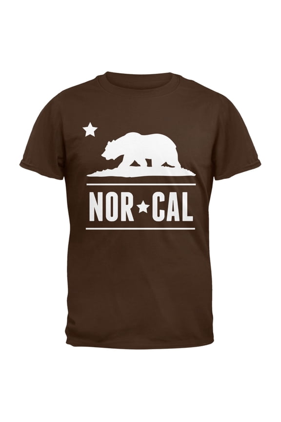 California Republic NorCal Brown T-Shirt - Medium